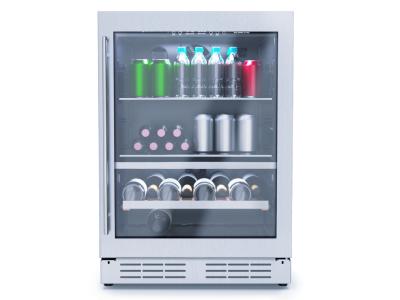 24" Elica Beverage And Wine Center With White LED Lights - EBS52SS1