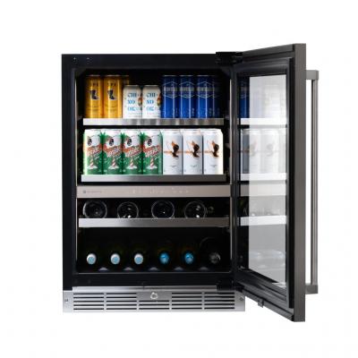 24" Silhouette Pro Gen 3 Built-in Wine and Beverage Center Panel-Ready - SPRWBC052D3SS-P