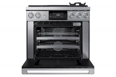 36" Dacor  Pro Dual-Fuel Steam Range with Griddle - DOP36M94DPS