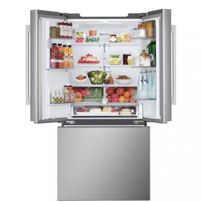33" LG 25 Cu. Ft. 3 Door French Door Refrigerator with Hybrid Handle - LF25H6330S