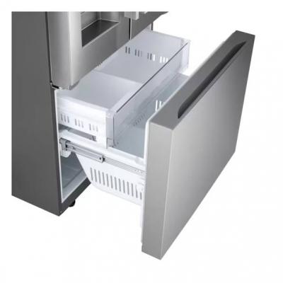 33" LG 25 Cu. Ft. 3 Door French Door Refrigerator with Hybrid Handle - LF25H6330S