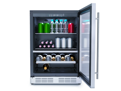 24" Arietta Stainless Steel Beverage and Wine Center - ARBS52SS
