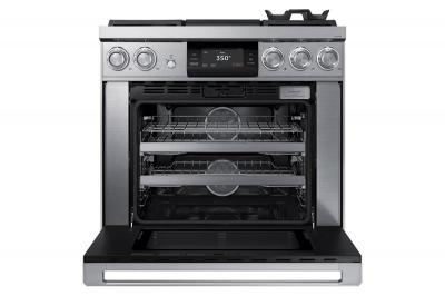 36" Dacor Pro Dual-Fuel Steam Range with Griddle - DOP36M94DLS