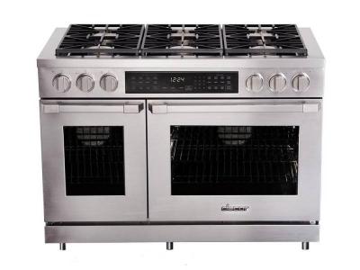 48" Dacor Freestanding Dual-Fuel Range with Pure Convection - HDPR48C-C/NG
