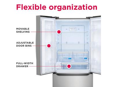 30" Frigidaire Gallery 20.0 Cu. Ft. Bottom Mount Refrigerator - GRFN2023AF