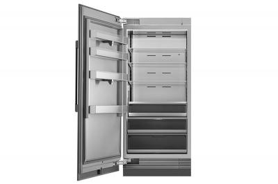 36" Dacor 21.6 Cu. Ft. Panel Ready Column Refrigerator With Left Hinge - DRR36980LAP