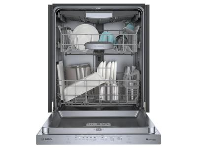 24" Bosch 500 Series 46 dBA Dishwasher in Stainless Steel - SHP55CM5N