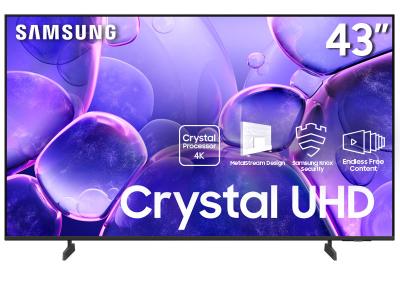 43" Samsung UN43U8000FFXZC Crystal UHD 4K Smart TV (2025)