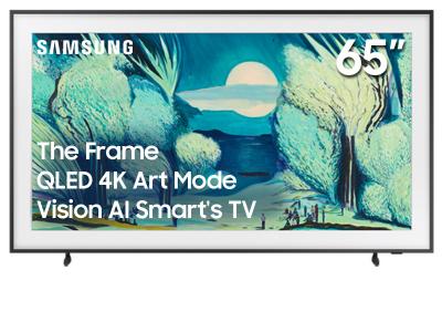 65" Samsung QN65LS03FAFXZC The Frame QLED 4K Art Mode Vision AI Smart TV (2025)