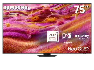 75" Samsung QN75QN90FAFXZC Neo QLED 4K Vision AI Smart TV (2025)