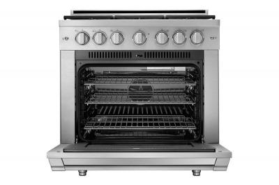 36" Dacor Liquid Propane Gas Pro Range - HGPR36S/LP