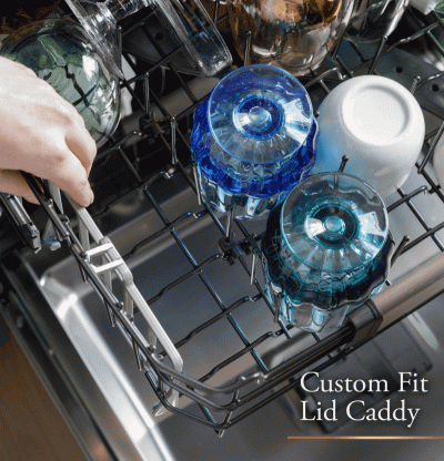 24" Café CustomFit Energy Star Stainless Interior Smart Dishwasher - CDT888P3VD1
