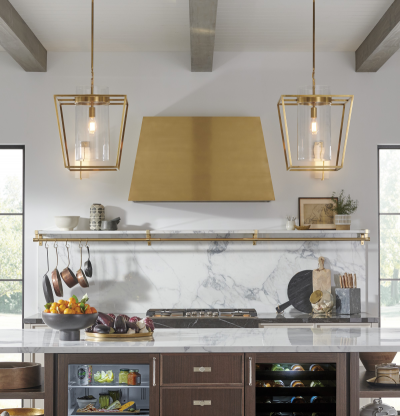 48" Monogram Custom Brass Hood - ZVC48DTB1