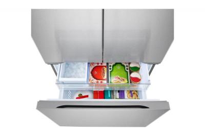 36" LG 25 Cu. Ft. French Door Counter-Depth MAX Refrigerator - LF25Z6211S