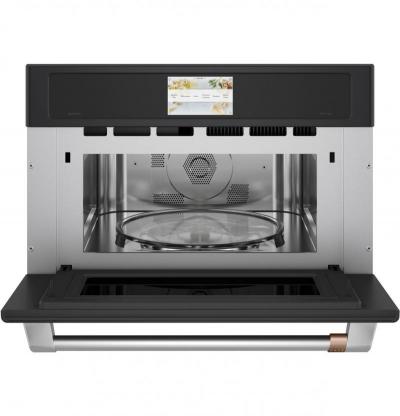 30" Cafe Smart Five in One Single Wall Oven with 120V Advantium Technology - CSB913P3VD1