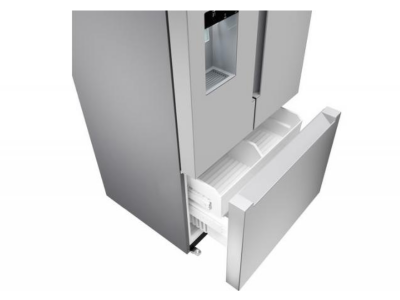 36" Bosch 300 Series French Door Bottom Mount Refrigerator - B36FD10ENS