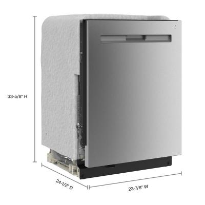 24" Maytag Top Control Dishwasher with Powerblast Cycle and Power Dry - MDPS7024SZ