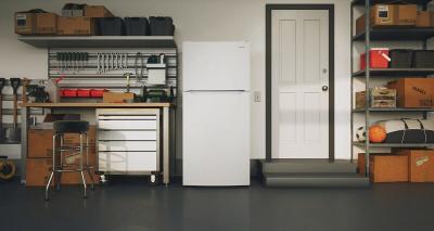 30" Frigidaire 18 Cu. Ft. Garage Ready Top Freezer Refrigerator - FFHT1814YW