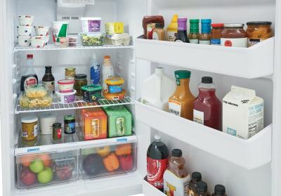 30" Frigidaire 18 Cu. Ft. Garage Ready Top Freezer Refrigerator - FFHT1814YW