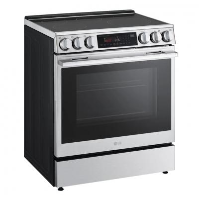 30" LG Smart Induction Slide-In Range with InstaView - LSIL6336XE