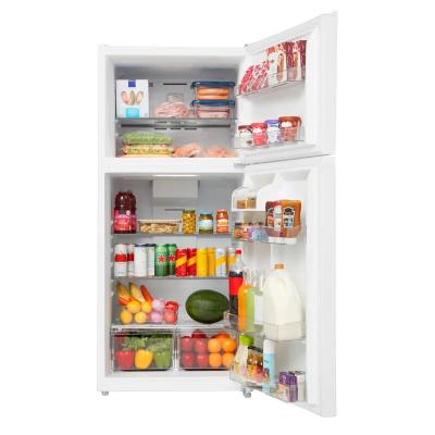 30" Midea 20.5 Cu. Ft. Top Mount Freezer Refrigerator - MRT21D2BWW