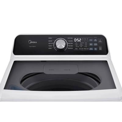 27" Midea 5.2 Cu. Ft. Smart Wave Impeller Washer - MLTW52M2BWW