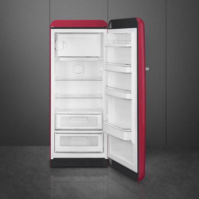 24" SMEG 50's Style Refrigerator with Internal Freezer Compartment - FAB28URDRB3