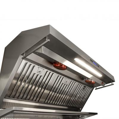 48" Forno Alta Qualita Range Hood With Red Light Warmers - FRHWM5029-48