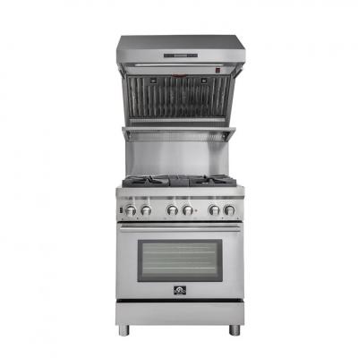 30" Forno Alta Qualita Range Hood With Red Light Warmers - FRHWM5029-30