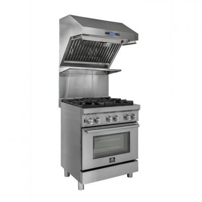 30" Forno Alta Qualita Range Hood With Red Light Warmers - FRHWM5029-30