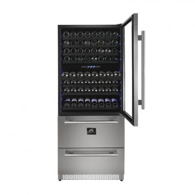 30" Forno Capraia Triple Zone Wine Cooler - FWCDR6661-30S