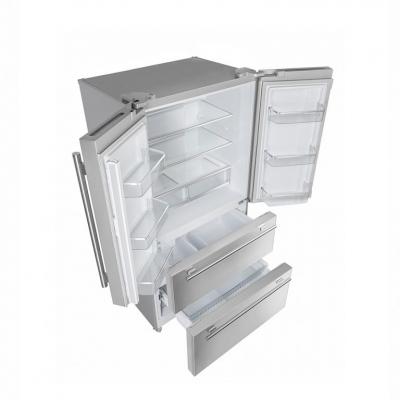36" Forno Alta Qualita Freestanding French Door Refrigerator With Ice Maker - FFRBI1820-36S