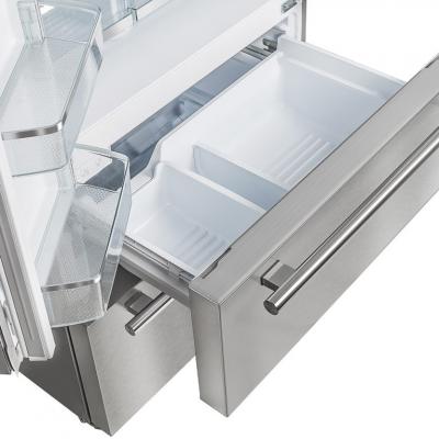 36" Forno Alta Qualita Freestanding French Door Refrigerator With Ice Maker - FFRBI1820-36S