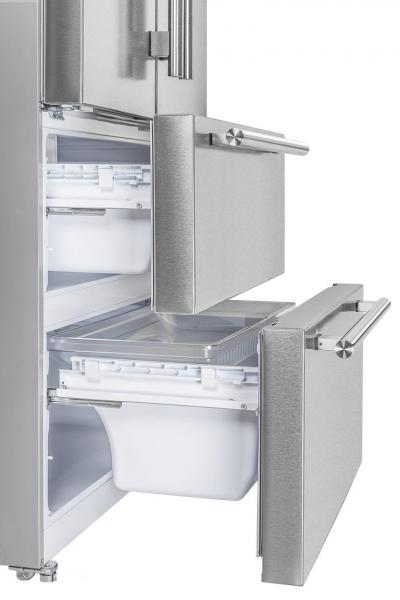 36" Forno Alta Qualita Freestanding French Door Refrigerator With Ice Maker - FFRBI1820-36S