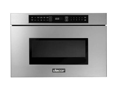 24" Dacor Microwave-In-A-Drawer in  Silver Stainless Steel - DMR24M977WS