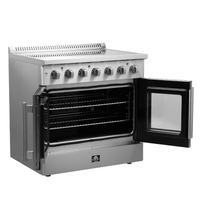 36" Forno Galiano Freestanding French Door Electric Range - FFSEL6917-36