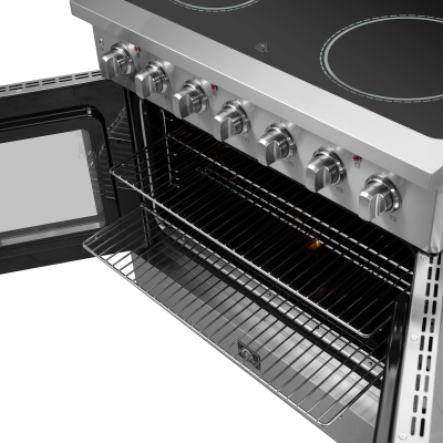 36" Forno Galiano Freestanding French Door Electric Range - FFSEL6917-36