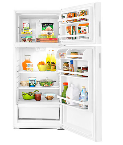 28" Amana 16 Cu. Ft. Top-Freezer Refrigerator - ART316TFDW