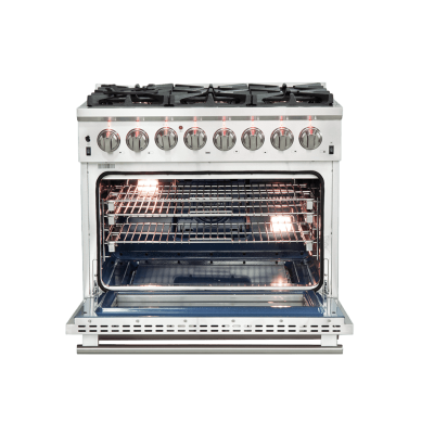 36" Forno Capriasca 5.36 cu.ft. True Convection Oven Dual Fuel Range - FFSGS6187-36