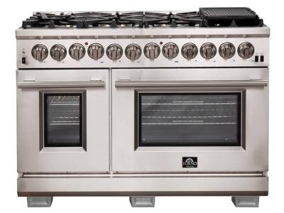 48" Forno Capriasca 6.58 cu.ft. Dual Fuel Range - FFSGS6187-48
