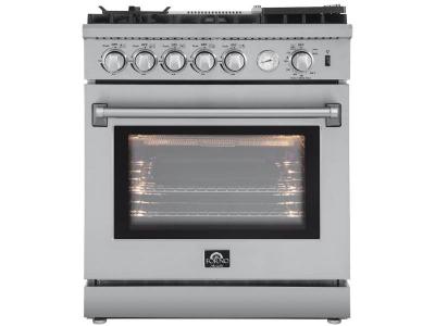 30" Forno Lazio Freestanding Gas Range - FFSGS6276-30