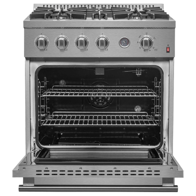 30" Forno Marco Gas Range 4 Burners 4.32 cu.ft. Convection Oven - FFSGS6277-30