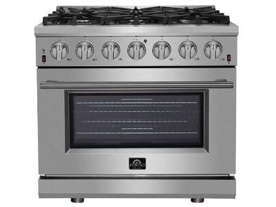 36" Forno Massimo Freestanding Gas Range - FFSGS6239-36
