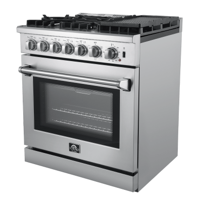 30″ Forno Lazio Freestanding Dual Fuel Range - FFSGS6196-30