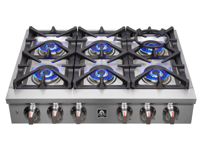 36" Forno Spezia Alta Qualita Pro-Style Gas Rangetop - FCTGS5751-36