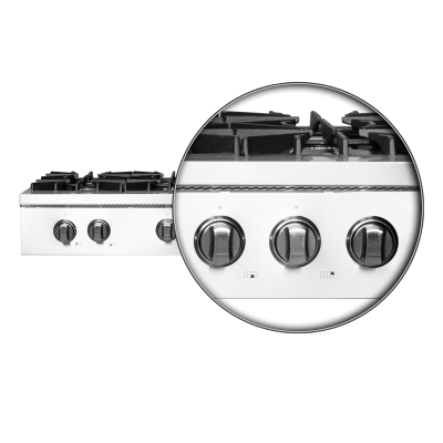 48″ Forno Cossato Alta Gas Rangetop - FCTGS5737-48