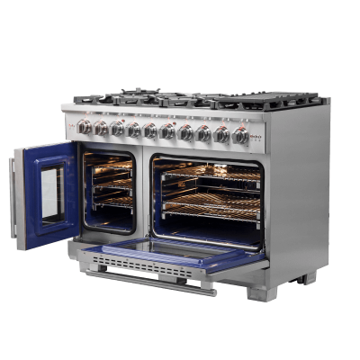48″ Forno Capriasca Freestanding French Door Gas Range - FFSGS6460-48
