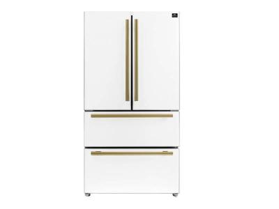 36" Forno 19.2 Cu. Ft. Espresso Moena French Door Refrigerator - FFRBI1820-36WHT