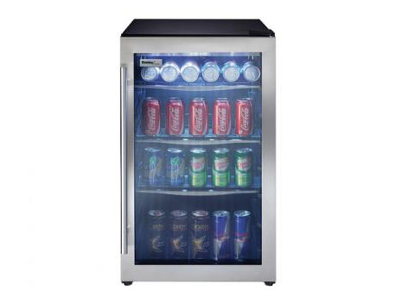 Danby DCR031B1WDD 19 3.10 Cu. Ft. Dual Door Compact Fridge with Fre