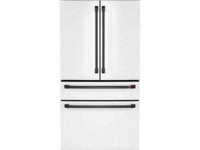 36" Café 23.2 Cu.Ft. Counter Depth French-Door Refrigerator - CJE23DP4WW2